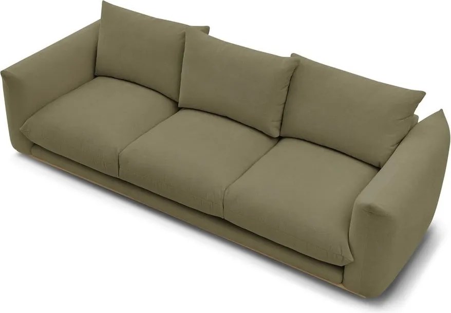 Divano in verde chiaro 265 cm Ernest – Bobochic Paris