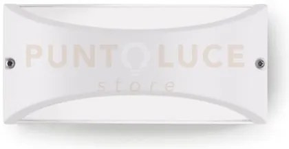 Ges1030- applique in alluminio a led 4000k 10w 550lm ip54 22x10cm b...