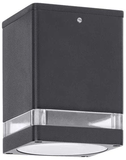 Rabalux 7818 - Faretto da esterno ZOMBOR 1xGU10/35W/230V quadrato IP54