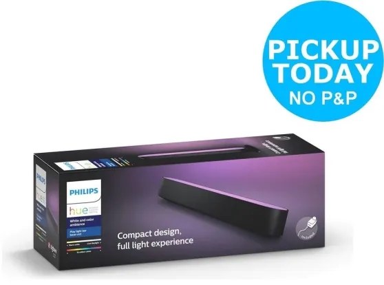 Philips - Lampada da tavolo LED RGB dimmerabile Hue PLAY LED/6W/230V