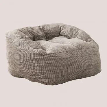 Pouf Poltrona in Velluto (110 cm) Thiago - SKLUM