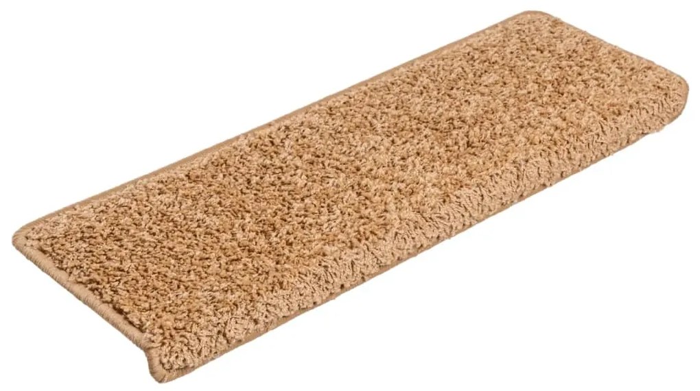 Tappetini per Scale 10 pz 65x21x4 cm Beige