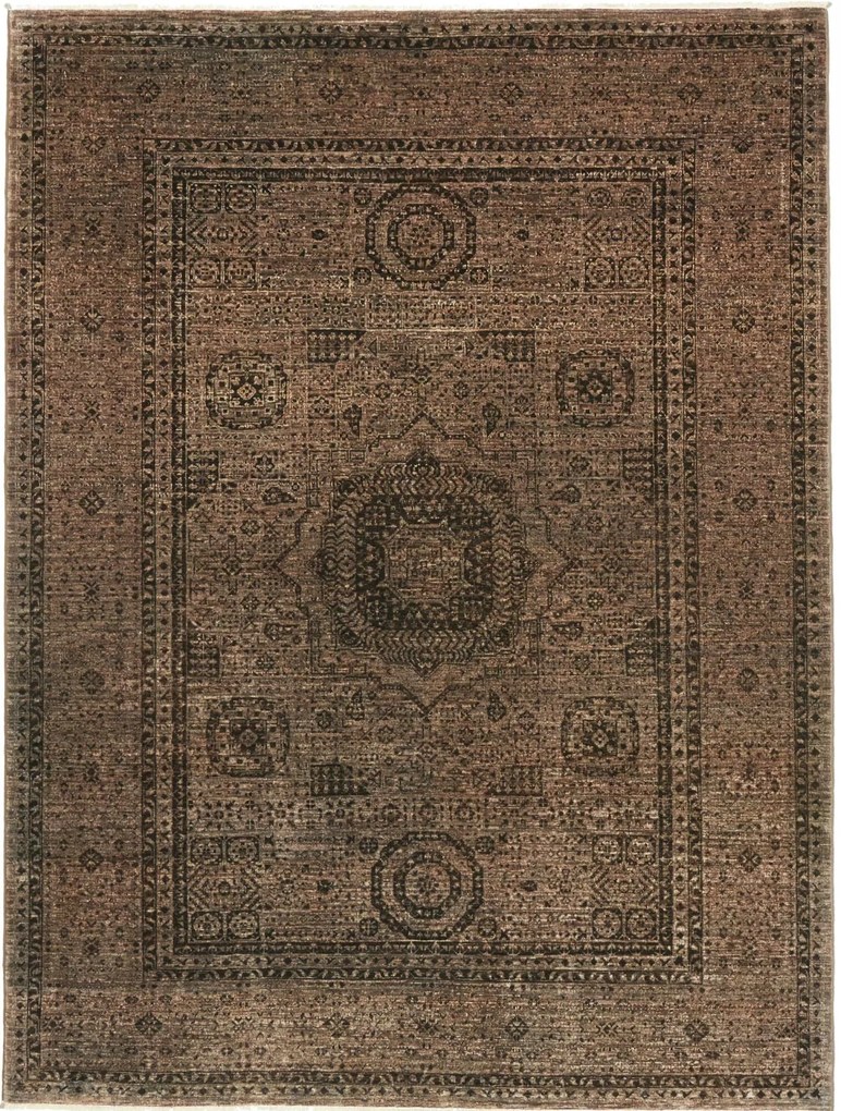 Mamluk Tappeto 200 x 150 Marrone (Pakistan) Annodato A Mano