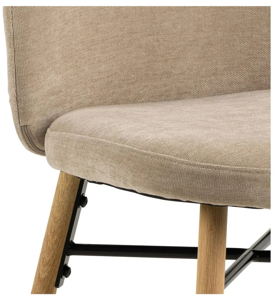 Sedia da pranzo beige Sophia - Actona