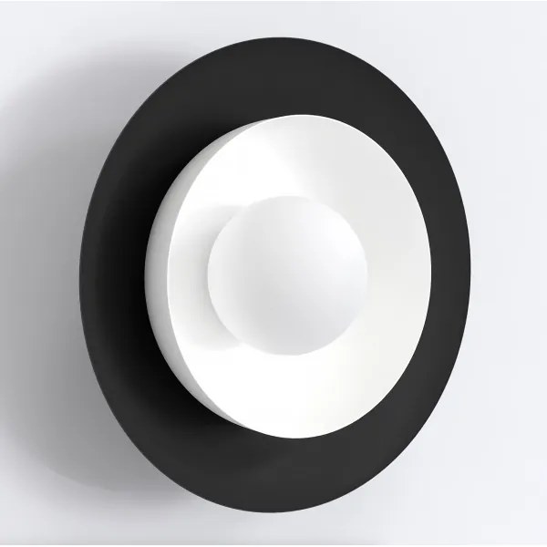 Lampada da parete POPPI 1xG9/8W/230V nero/bianco