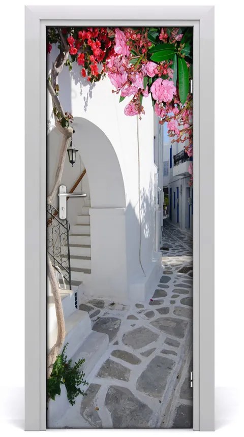 Rivestimento Per Porta Villaggio greco 95x205 cm
