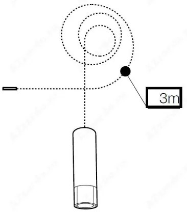 Azzardo AZ3457 - Sospensione ZIKO 1xG9/40W/230V
