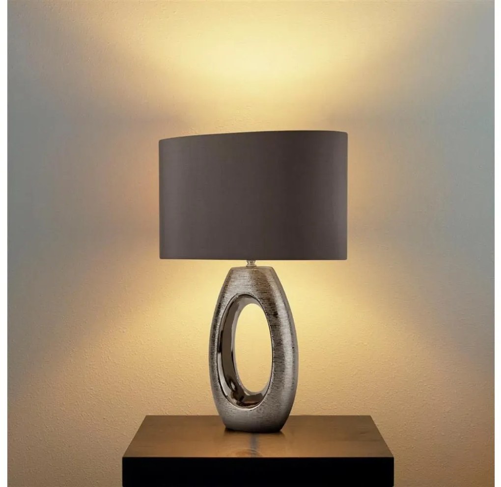 Searchlight EU1213CC - Lampada da tavolo ARTISAN 1xE27/60W/230V