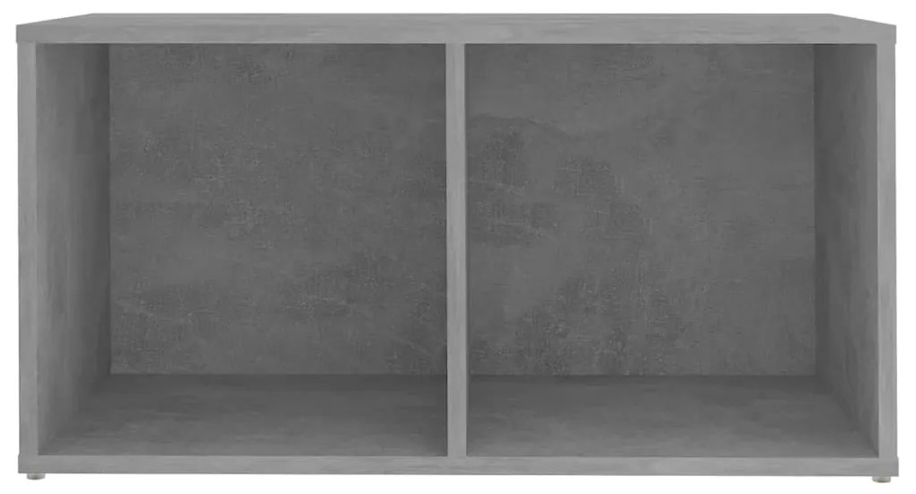 Mobili TV 2 pz Grigio Cemento 72x35x36,5 cm in Truciolato