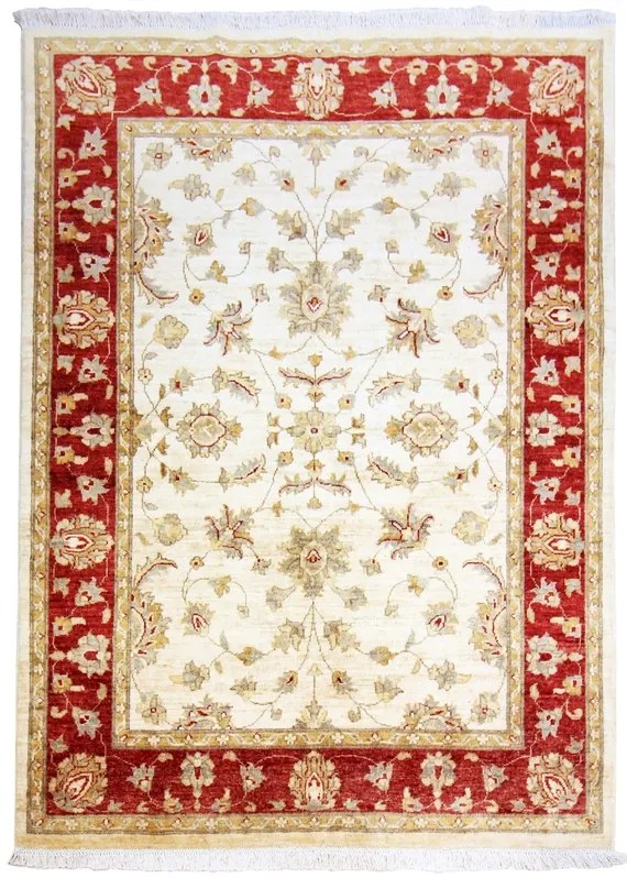 Ziegler Tappeto orientale 200 x 150 Beige (Afghanistan) Annodato A Mano