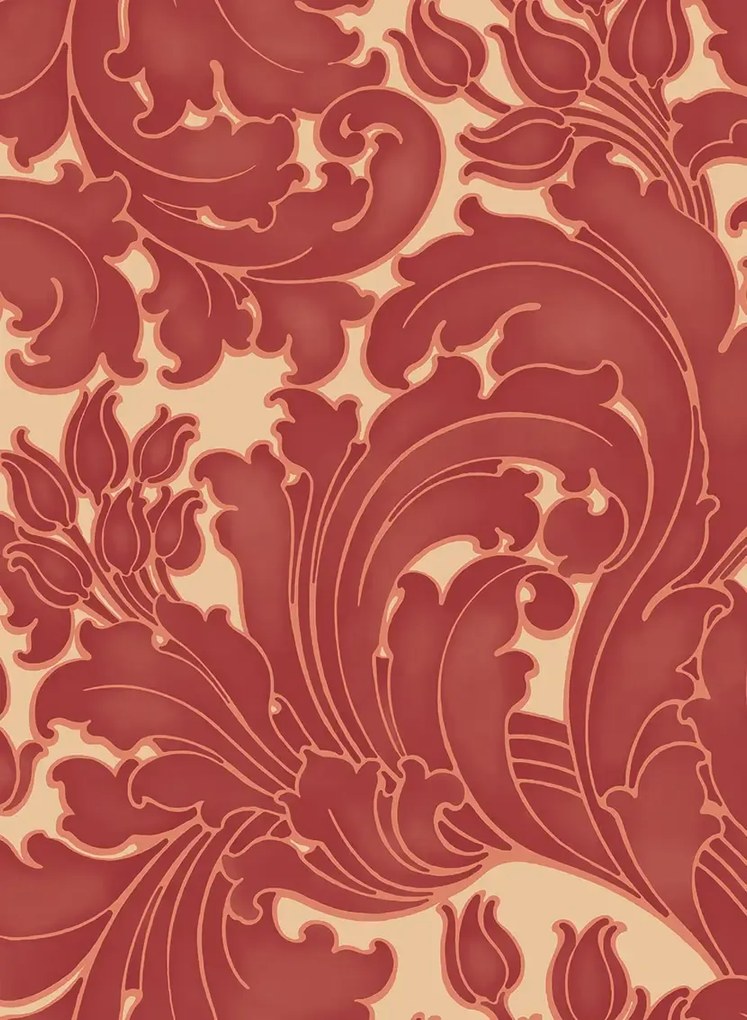 Little Greene Carta da parati Tulip - Theatre
