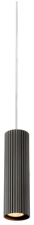 Markslöjd 108472 - Lampadario a sospensione con filo COSTILLA 1xGU10/7W/230V antracite