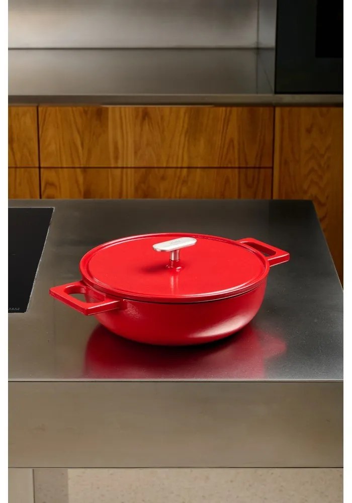 Padella in ghisa con coperchio ø 26 cm tegame Mattia 3.0 – FABINI