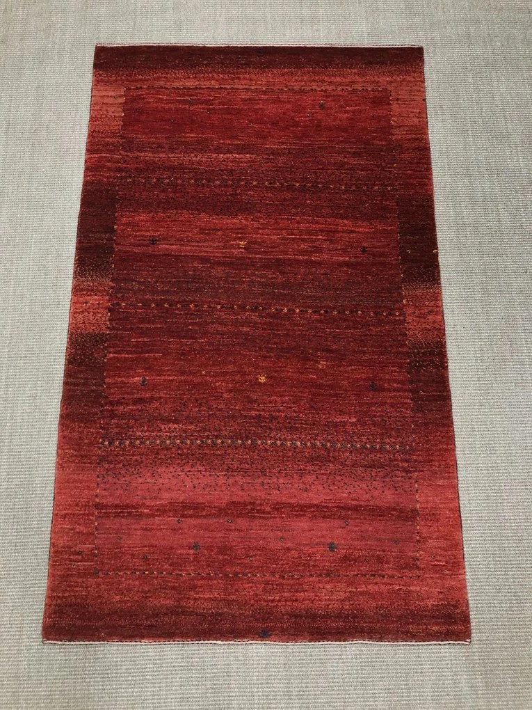 Loribaft Tappeto persiano 90 x 150 Rosso (Iran) Annodato A Mano