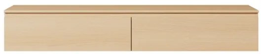 Mobile TV Sospeso 175 cm 2 Ante A Ribalta Rovere Lindberg Lume