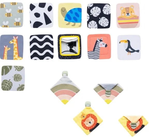 Taf Toys - Tummy time trainer d. 90 cm savanna