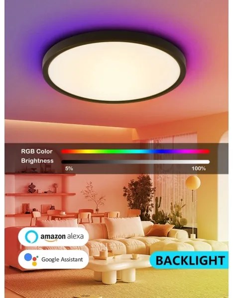 Immax NEO 07170-B60 - LED RGB Lampada dimmerabile TUDO 65W/230V Wi-Fi Tuya + +TC