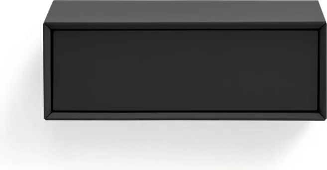 Comodino nero da parete Platt – Teulat