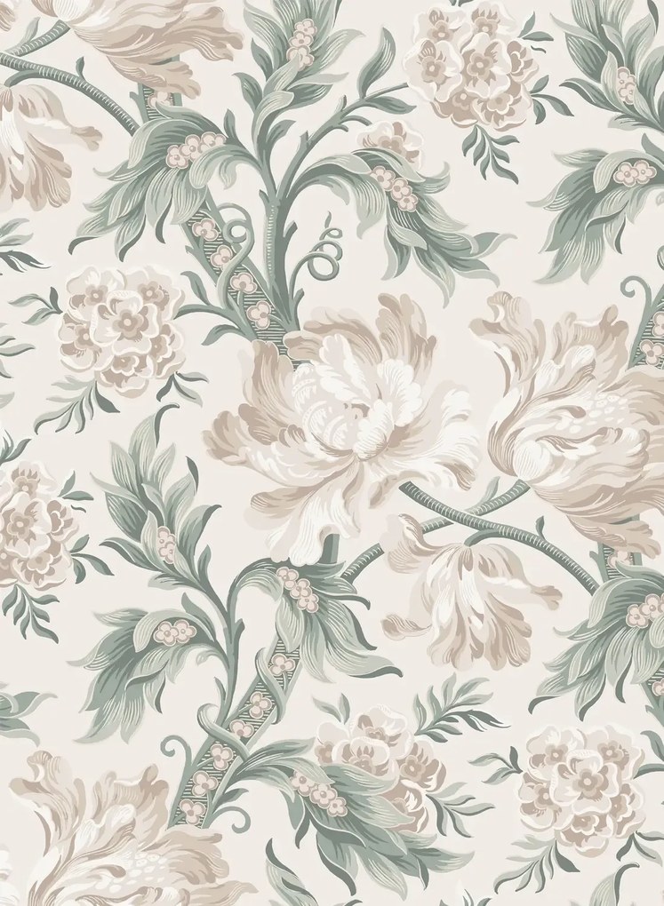 Sandberg Carta da parati Amelia - Eggshell