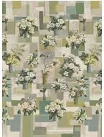 Designers Guild Tapete Celadon Vase Grasscloth - Celadon