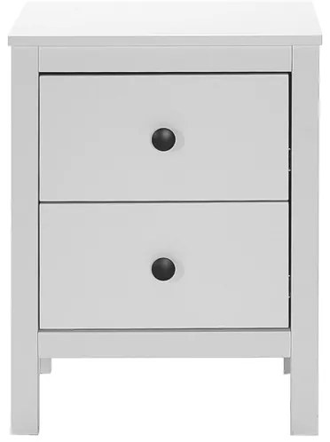 Comodino 61x46 cm bianco