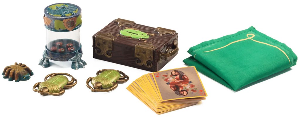 Djeco Magic - Malicious Magus - set di 20 trucchi magici