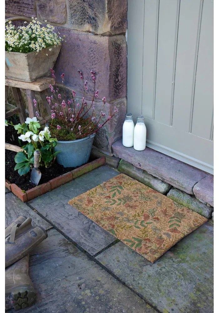 Zerbino in fibre di cocco 40x60 cm Midnight Garden x Celia Battaini – Artsy Doormats