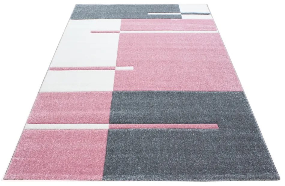 Tappeto rosa-grigio 120x170 cm Hawaii - Ayyildiz Carpets