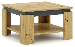 Tavolino da salotto OLAF rovere artisan/antracite