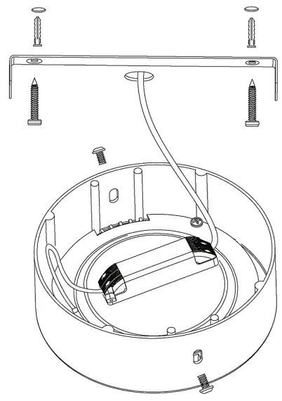 Eglo 96678 - Plafoniera LED RGBW dimmerabile FUEVA-C LED/21W/230V BT