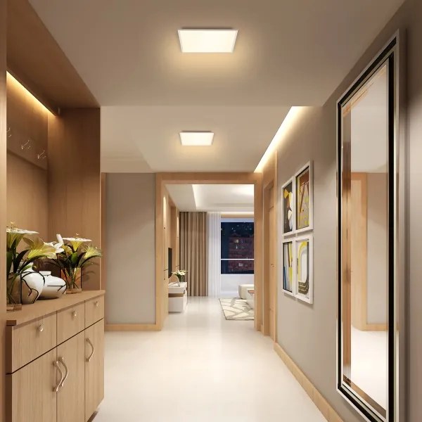 Brilagi - Luce LED dimmerabile SLIMFRAME LED/25W/230V 30x30 cm bianco + +TC