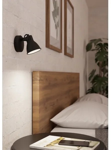 Eglo 98397 - Luce Spot da parete a LED SERAS 1xGU10/3,3W/230V