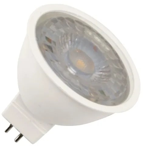 Faretto LED MR16 6W, angolo 38°, 12/24V AC/DC Colore Bianco Caldo 3.000K