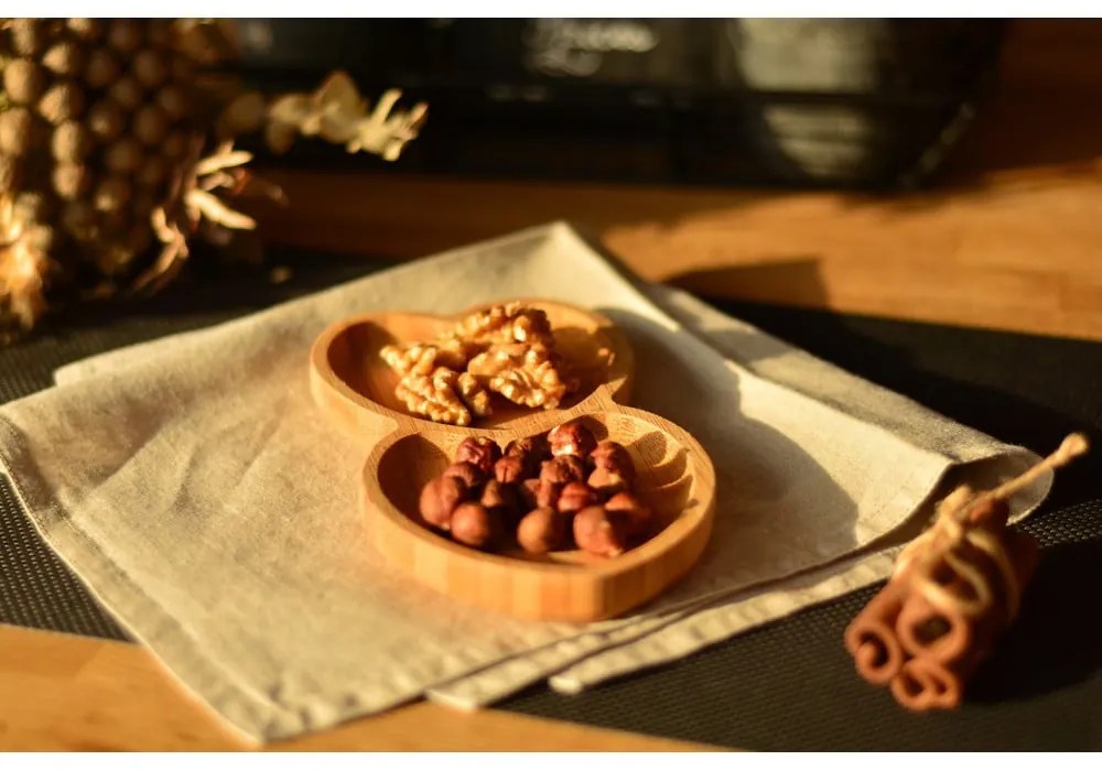 Vassoio in bambù 10x18 cm - Hermia