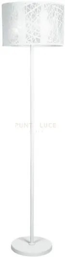 Piantana batik bianca 1 luce attacco e27 40x40x168cm