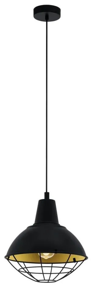 Eglo 49672 - Lampadario a sospensione con filo CANNINGTON 1xE27/60W/230V