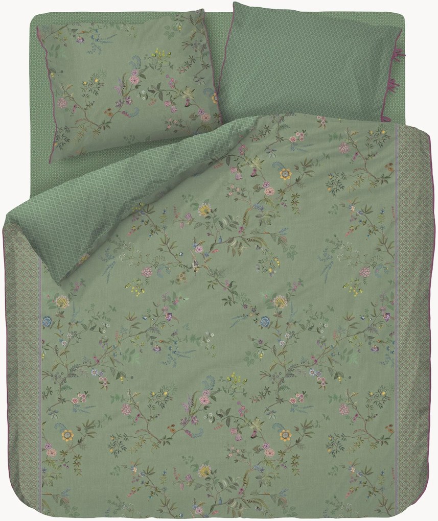 Set di biancheria da letto in cotone percalle Bustani