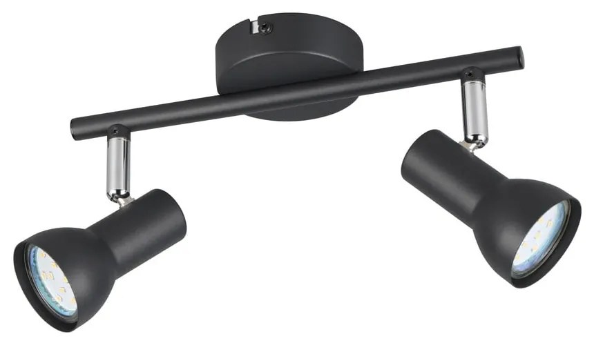 Faretto nero ø 8 cm Cantar – Reality