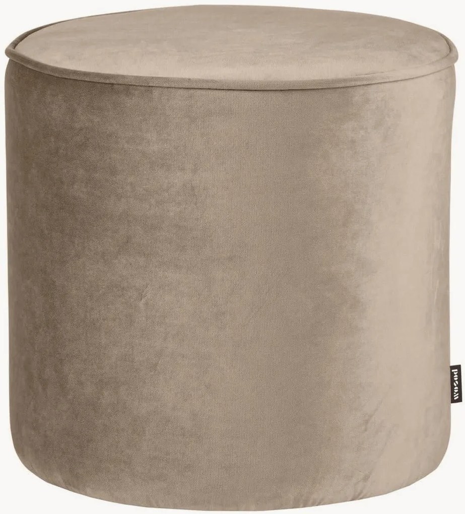 Pouf in velluto Sara