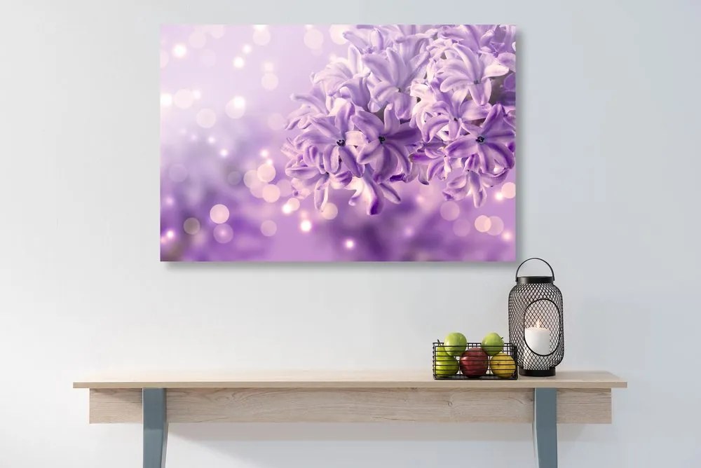 Quadro su tela – Fiore di lillà viola