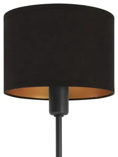 Lampada da parete MADELA 1xE14/40W/230V nera