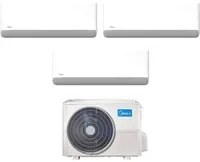 Climatizzatore Condizionatore Midea Trial Split Inverter serie BREEZELESS E 9+9+12 con M3OA-27HFN8-Q R-32 Wi-Fi Integrato 9000+9000+12000