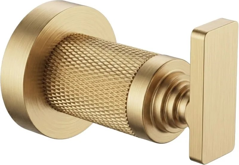 Gancio bagno Rivo 81304 in oro spazzolato – 4,2x6,5x4,2 cm