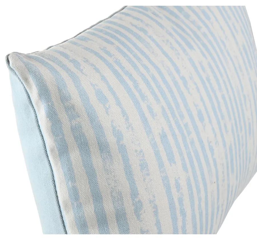 Cuscino DKD Home Decor Righe Azzurro Bianco Mediterraneo (50 x 15 x 30 cm)