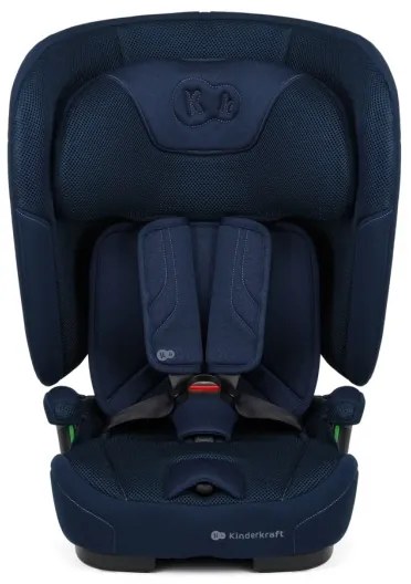 KINDERKRAFT - Seggiolino auto FIX2GO i-Size per bambini da 76 a 150 cm, blu