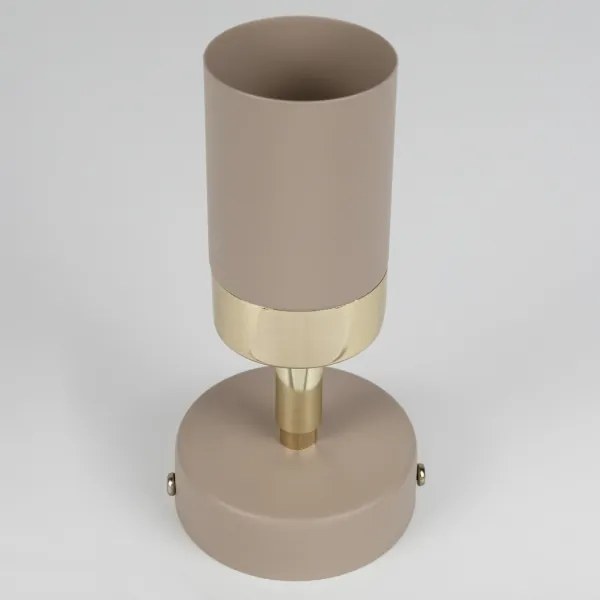 Brilagi - Faretto da parete POKER 1xGU10/25W/230V beige