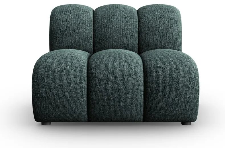 Divano componibile turchese (solo con parte centrale) Lupine – Micadoni Home