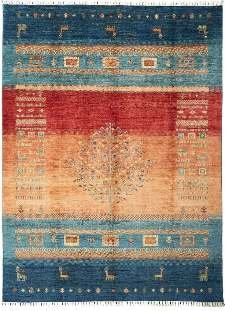Gabbeh Tappeto 280x210 (Pakistan) Tessuto A Mano