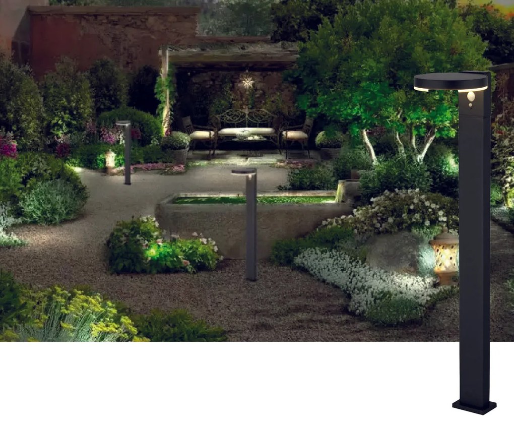 Lampioncino per Giardino ad Energia Solare da 600 Lumen "LMS-086"