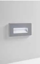 Incasso led stratos 506 in alluminio 5w 600lm cct ip65 8x19x4,7cm i...